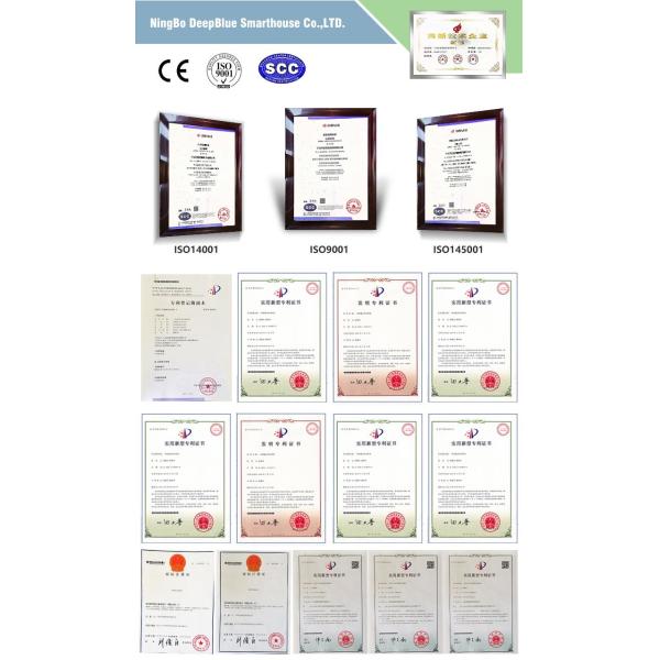 EU/USA/NZ/Australia Standard Light Steel Prefabricated Gable Steel Metal Car Sheds / Portable Garage For Car Parking