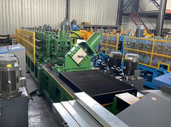 Quality Galvanized Steel Stud And Track Roll Forming Machine 15-20 Stations With 3Kw Power for sale