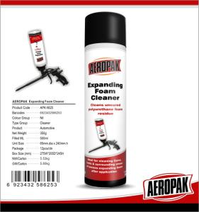Multi Functional Pu Foam Gun Cleaner 500ml For Car Windscreen / Window