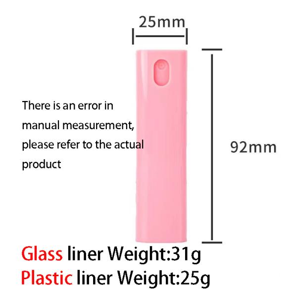 Colorful Square Shape PP Perfume Pen for Effortless and Precise Fragrance Spraying