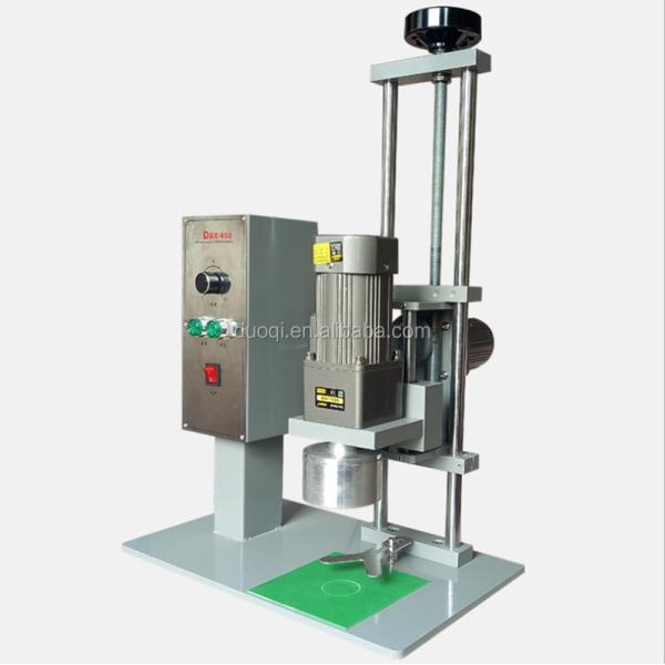 110V DDX-450 Processing Line Manual Glass Crystal Water Perfume Shampoo Plastic Bottle Screw Capping Machine