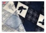Digital Print 4% Spandex Velvet Fabric 75D Yarn Great Stretchy