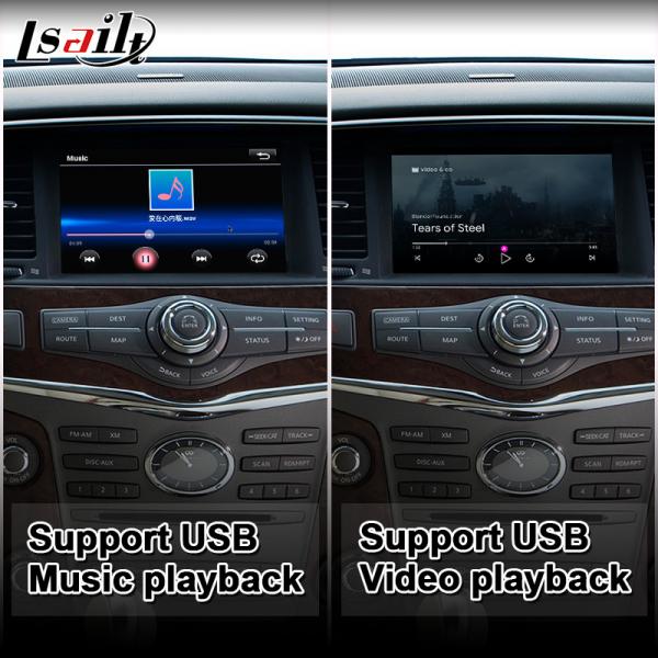 4GB RAM Android Video Interface GPS Navigation For Infiniti QX56 2010-2013