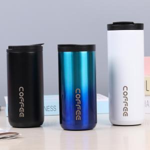 China Travel Mug Coffee Hot Travel Mug Vacuum Insulated Coffee Mug With Leak Proof Screw Lid Coffee Cup Keep Warm Or Cold For Coffee Or Tea Drinks wholesale
