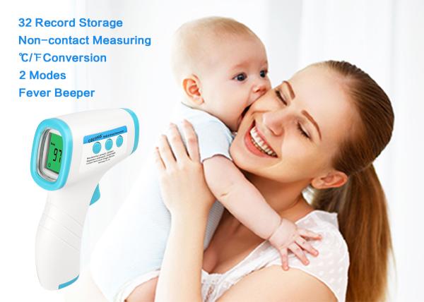 Quality Body Forehead Digital Infrared Thermometer , Medical No Contact Infrared Thermometers Laser for sale