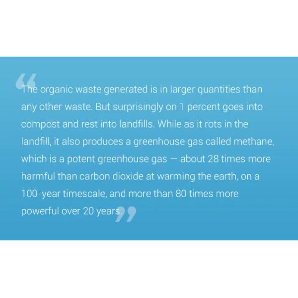 Biological Countertop Compost Machine Recycle With Air Switch Control