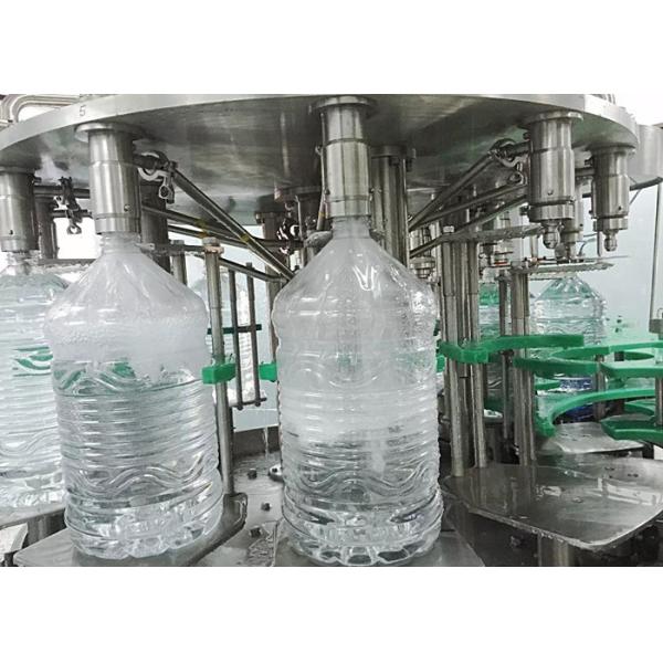 Monoblock Automatic Water Bottles Filling Machine 5L / 10L