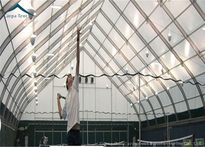 Durable Curved Shape Outdoor Party Tent White Fire / Water Proof Roof