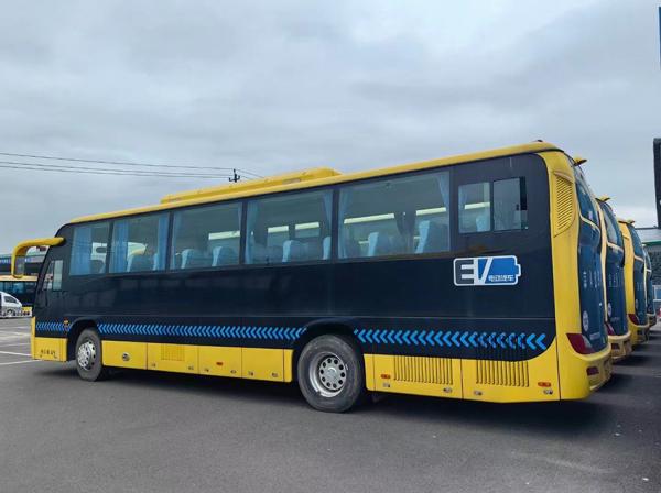 35-50 Seats Used Electric Bus 150kw Automatic FTTB100 Second Hand 35 Seater Bus