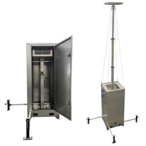 Customized Mobile Surveillance Units With LED Lighting And Camera Secturity