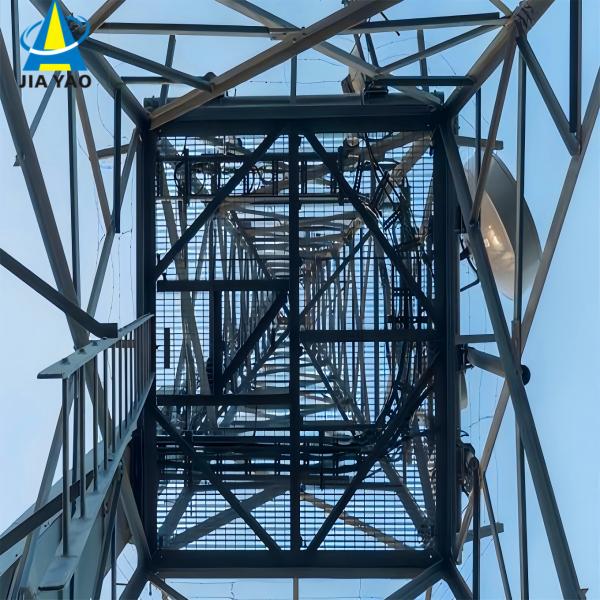 Telecom Telecommunication Wifi 4 Leg Tower Self Supporting Communication Tower 36 -105 M