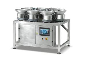 Nuts Figs Counting Vibrating Conveyor Belt Weight Sorting Machine