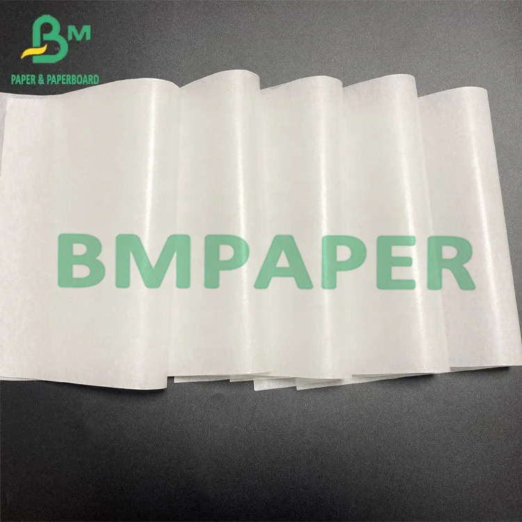 15" x 20" Natural White Kraft MG Paper With One Smooth And Shiny Side