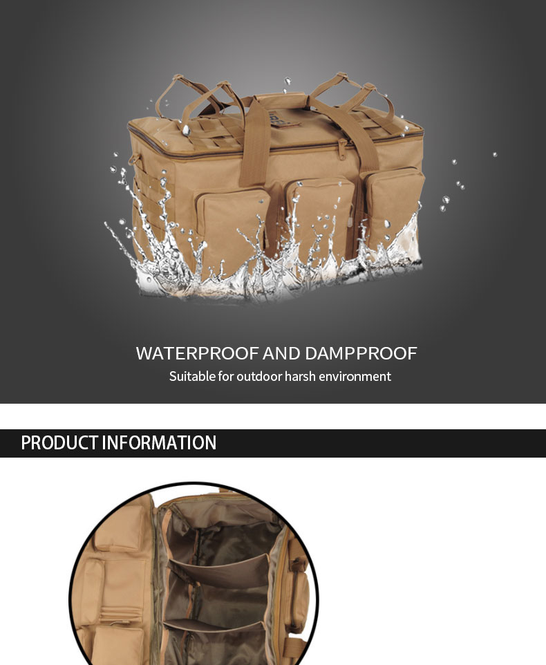 Outdoor Sports Backpack with Large Capacity 58*30*32cm Waterproof LANDSCAPE Pattern