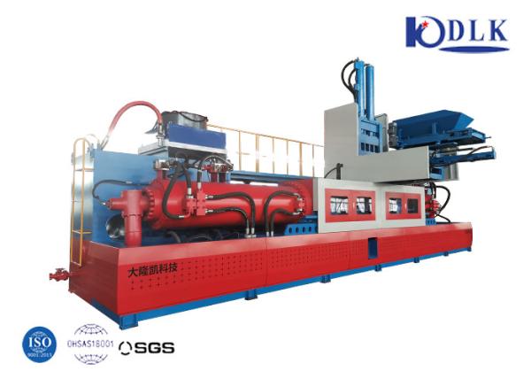 Quality Hydraulic Metal Scrap Briquette Machine Horizontal Double Cylinder for sale