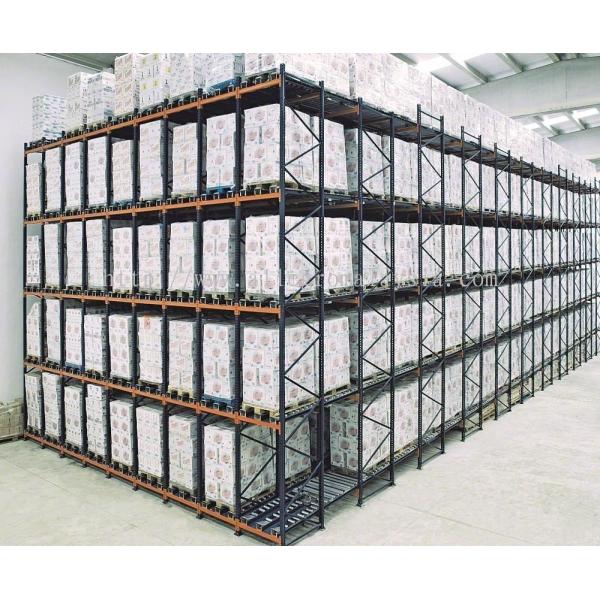 Live Dynamic Storage Carton Flow Rack Bule Coating For Industrial Warehouse