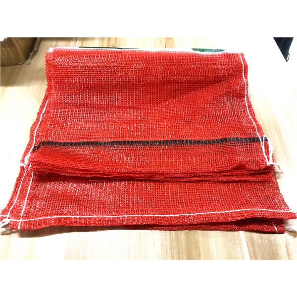 Convenient Drawstring PP Leno Mesh Bags for 50kg Fruit and Vegetable Packaging