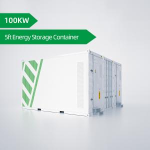 China 5ft Lithium Ion Outdoor Cabinet Type Energy Storage Container For Industrial And Commercial wholesale
