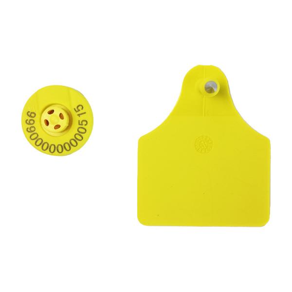 Quality Upgrade Your Livestock Management System With Electronic Ear Tags HDX Cattle Ear Tags Custom for sale