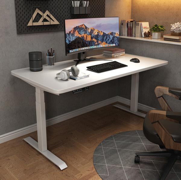Quality Outdoor Electric Height Adjustable Office Desk with Dual Motor and Lifting Mechanism for sale