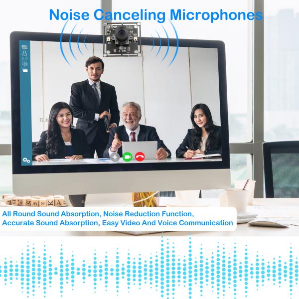 Sony IMX323 Low Light USB Camera Module 1080P 30fps With Microphone