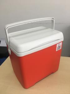 China Convenient 13.8L Insulated Cool Box Virgin PP EPS Foam 48 hours Temperature Keeping wholesale