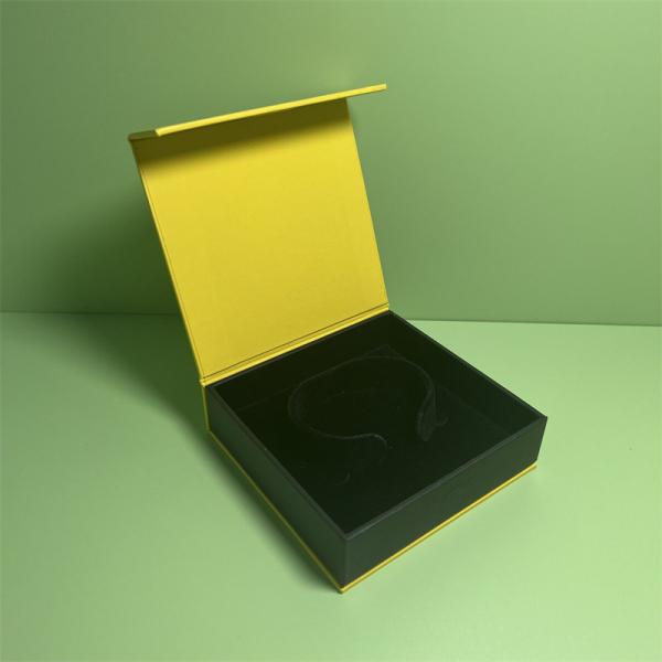 Custom Special Touch Paper Cardboard Box with Magnetic for Ring Earring Pendant Bangle Bracelet Necklace