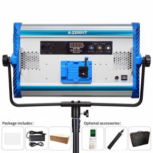 100W Yidoblo LED Video Studio Lights DMX Control 97ra Panel Lamp With 10 Effects ROHS