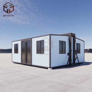 Tiny Prefabricated Foldable Shipping Container Home House Steel Structure