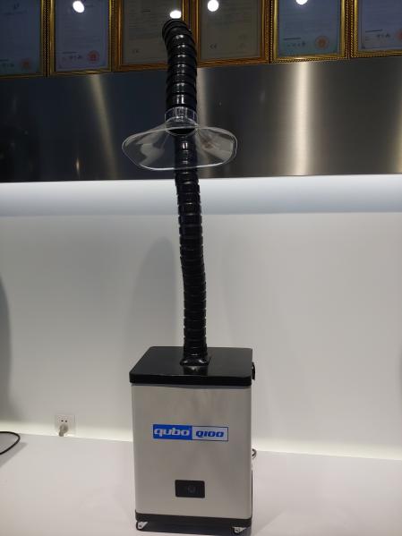 Quality Adjustable Arm 17m/s Mobile Fume Extraction Unit Small Footprint for sale