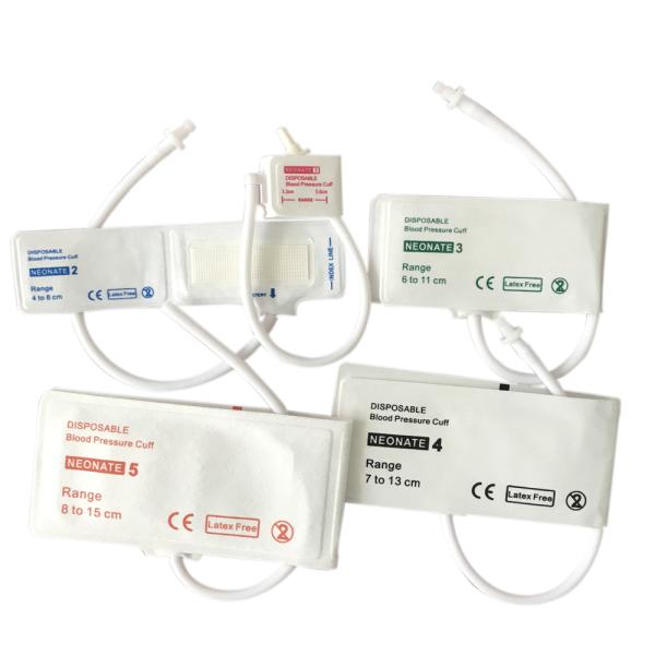 Customizable Disposable NIBP Cuff Non Woven Fabric For Blood Pressure Monitor