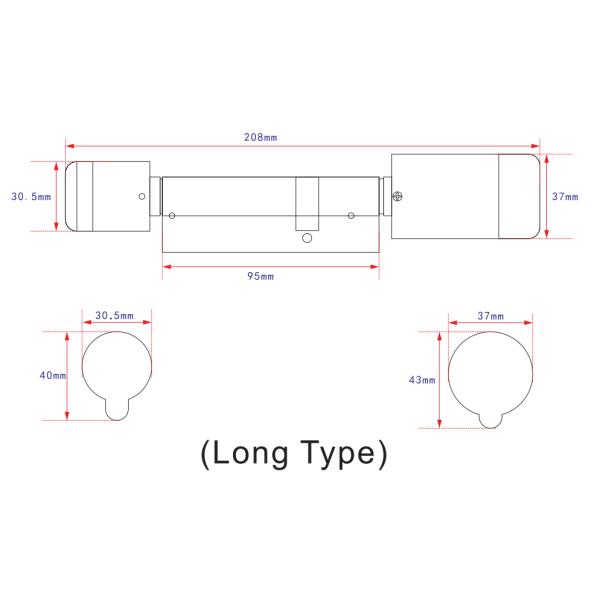 Hotel Fingerprint Bluetooth Door Lock 304 Stainless Steel Panel For Mobile APP