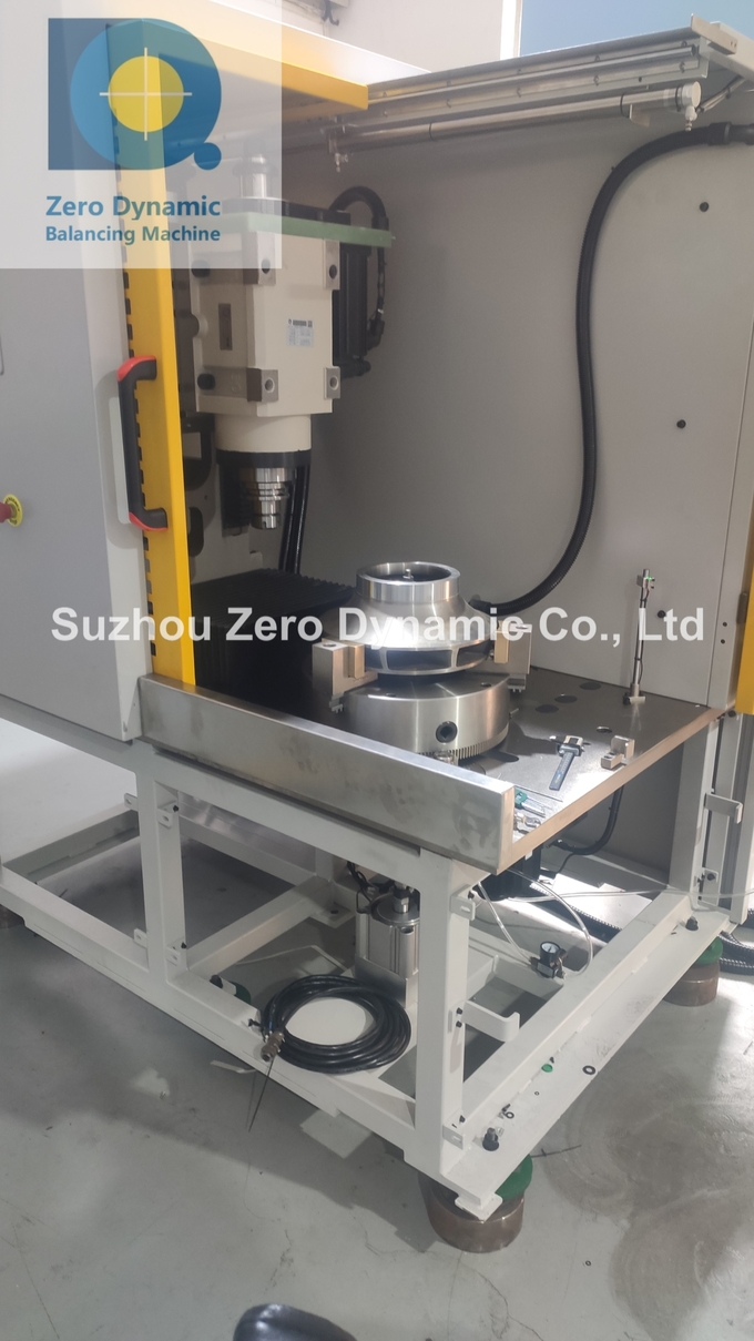 Single Station Pump Impeller Balancing Machine Automatic Milling Correction Balancing Machine