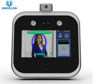 China Multi Function Facial Recognition Access Control Attendance Machine Temp Measuring wholesale