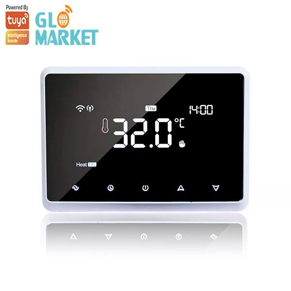 Quality Smart Water Floor Heating Room Thermostat Touch Screen Lcd Display Gas Furnace for sale