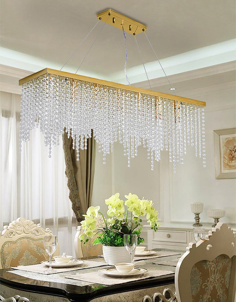 Nordic home decoration crystal chandelier restaurant extra large chandelier(WH-CA-106)