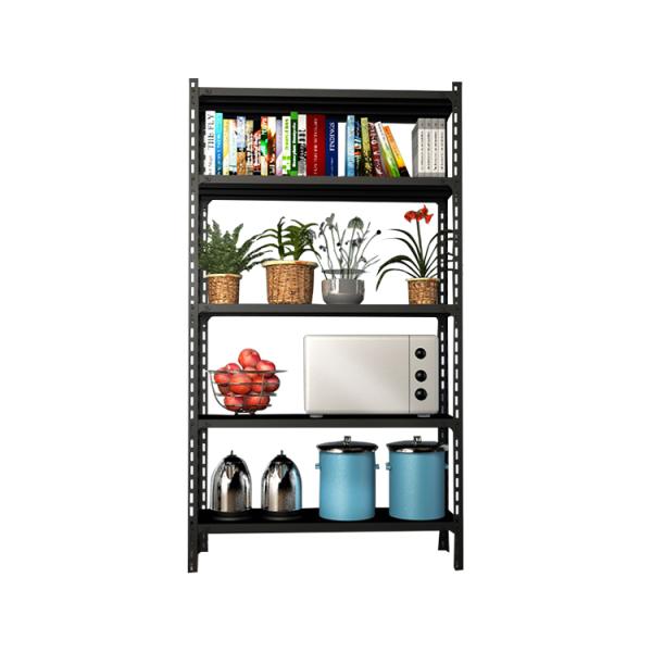 Galvanized Adjustable Levels Light Duty Shelving 150kg/Level Angle Steel Shelf