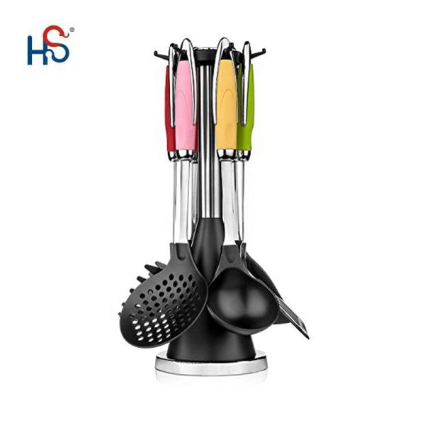 6650C Household Kitchen Utensils Baking Utensil Set with Convenient Stand