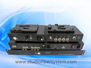 China SDI(HDTV) tally CVBS intercom CCU(RCU/RCP) to fiber converter wholesale