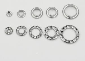 China Round Metal Eyelet Rings With Rhinestone , Copper Grommets Eyelets Elegant wholesale