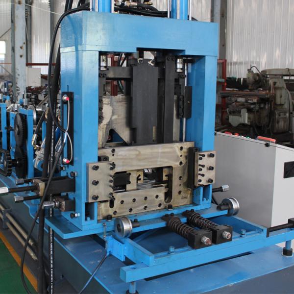 Fly Saw Cutting Automatic CZ Purlin Forming Machine PLC