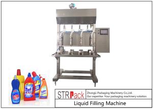 Semi Automatic Liquid Filling Machine / Time Gravity Bottle Filler For Pesticide