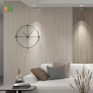 China Modern Design Easy Install Wpc Fluted Wall Panel Mosisture Resistance Wpc Sheet Board wholesale
