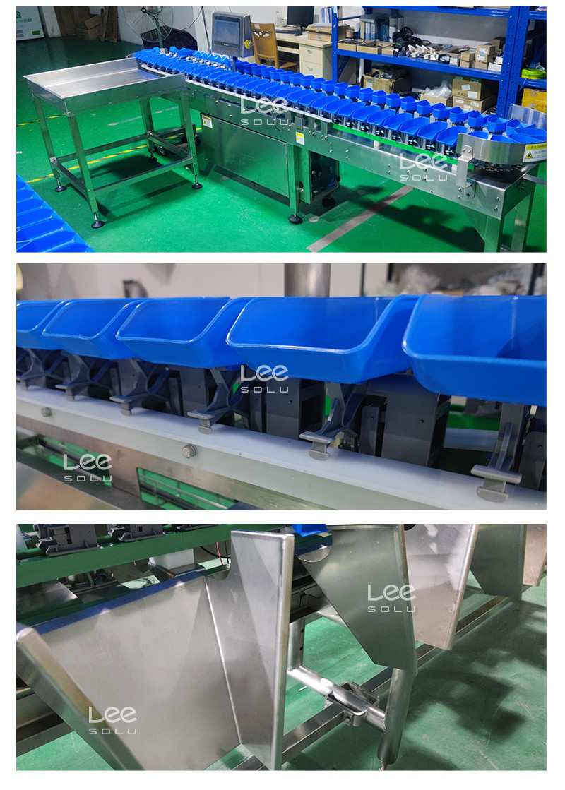 Easy Operation Tray Type Apple Lemon Peach Orange Kiwi Mango Avocado Fruit Grader Sorting Machine