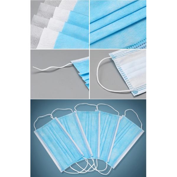 Ear Loop Non Woven 3 PLY Face Mask Machine