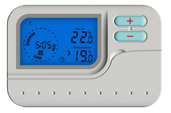 Quality Electric Underfloor Heating Thermostat , Underfloor Heating Programmable Thermostat for sale