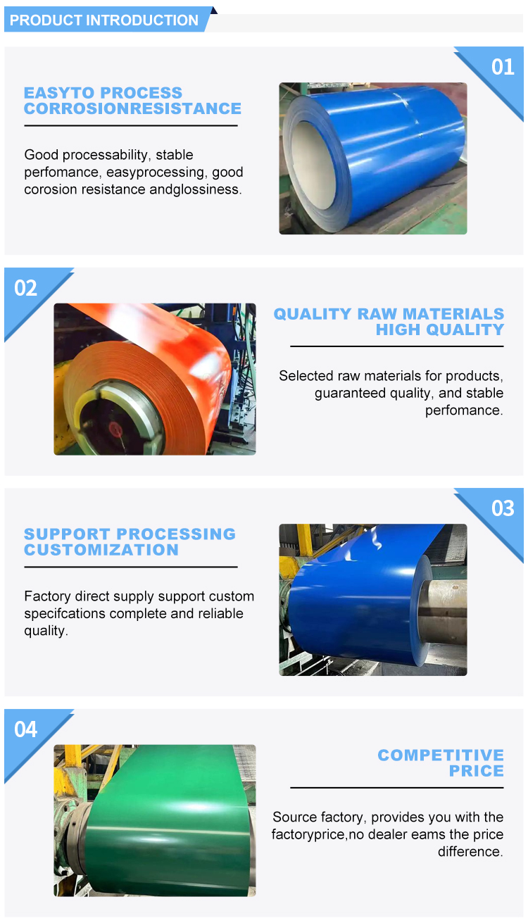 Prepainted Color Steel Coil in Most Popular Colors for SASO Certified Customers with Customers' Samples and SASO Certification