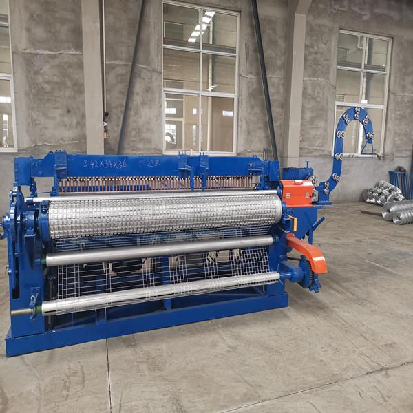 Quality 90rows/Min Delta Frequency Welded Wire Mesh Machine Computer controlled for sale