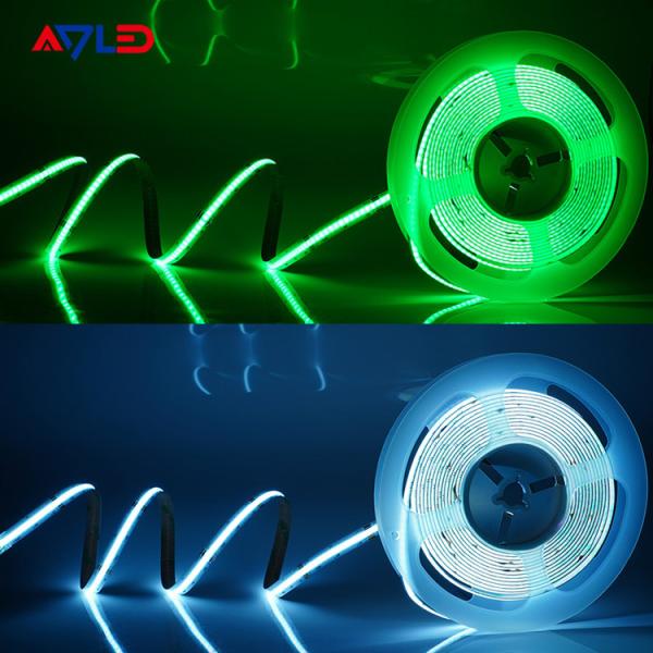 3M Adhesive Dimmable LED Strip Lights Low Density Colour Changing RGB CCT 24V Commercial