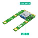 Mini PCI-E to USB 3.0 Adapter Card PCI Express PCI-E to USB 3.0 Expansion Card